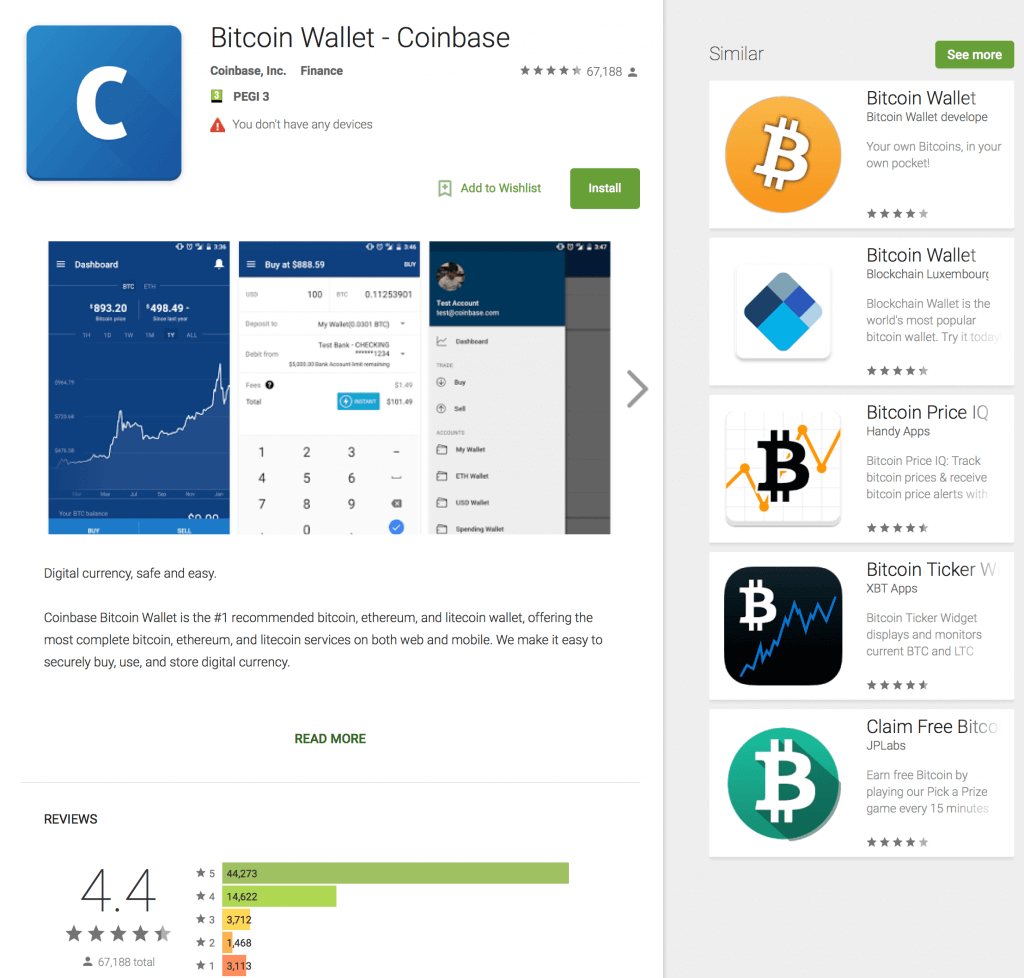 Bitcoin Android App Coinbase