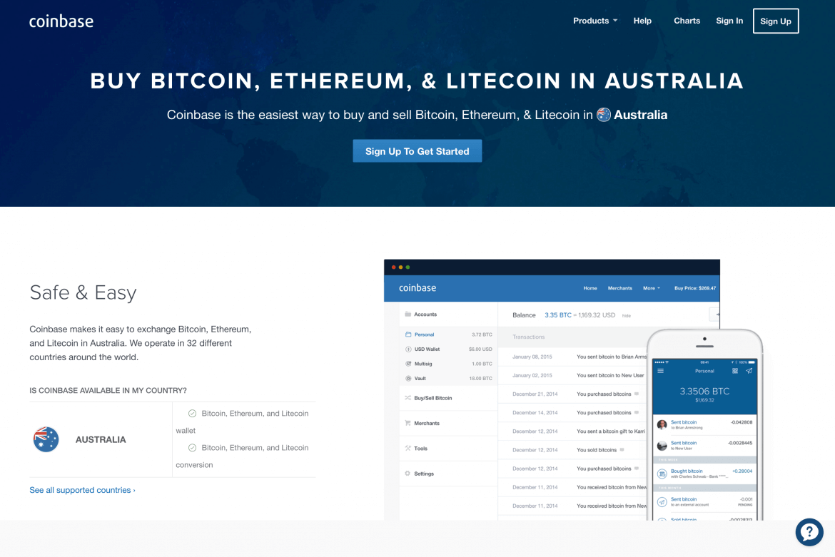 buy btc in australia