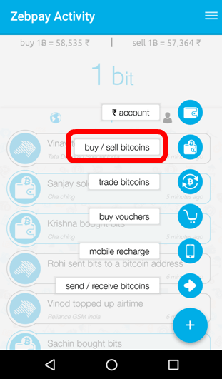 How to purchase bitcoin from zebpay
