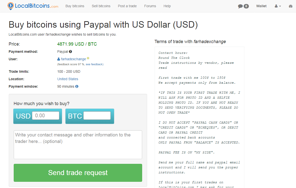 buy bitcoin with paypal in us