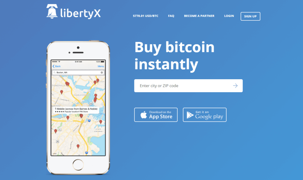 Buy BTC at LibertyX