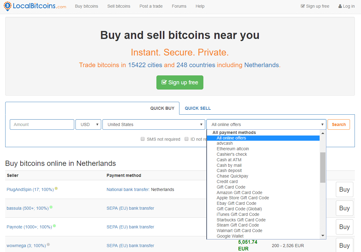 buy us number with bitcoin