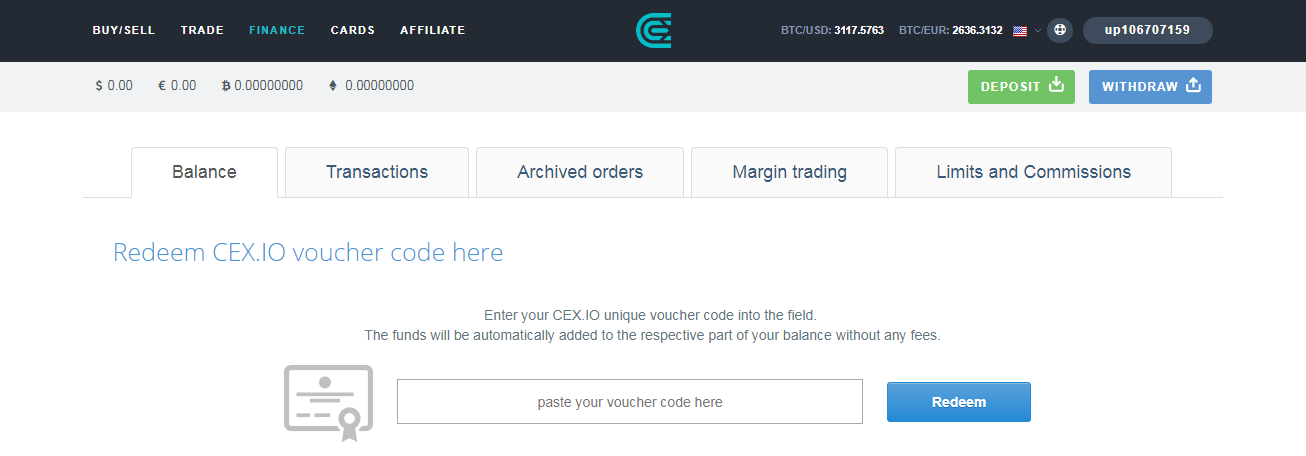 CEX.IO Exchange Review