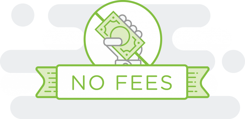 Airbitz itself doesn't charge any fees