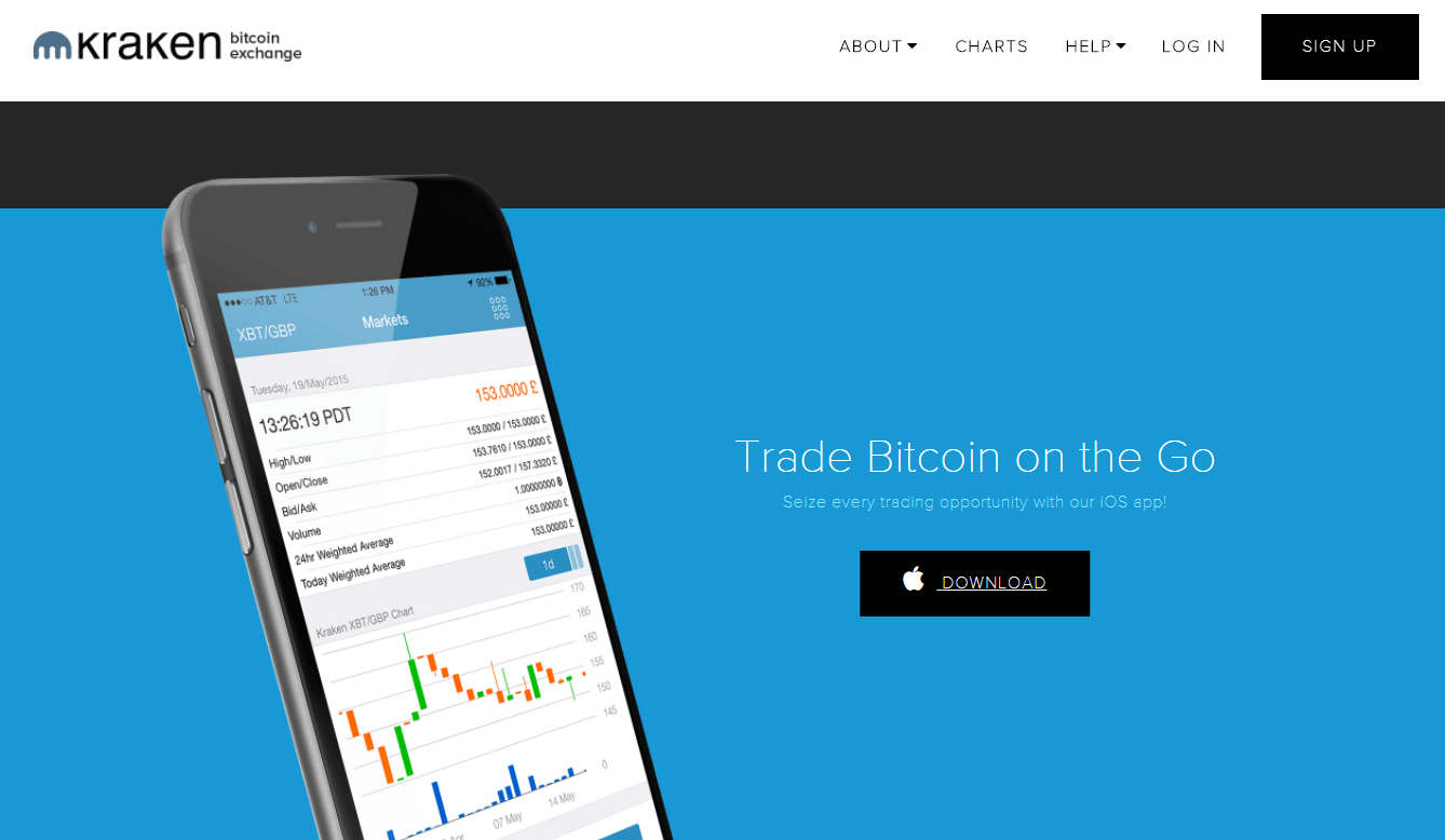 kraken bitcoin exchange android app