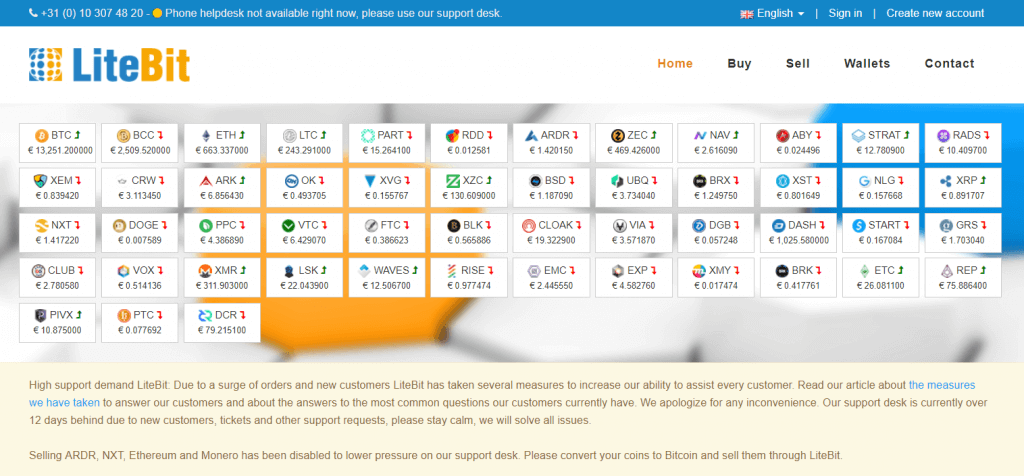 Order BTC through Klarna (SOFORT) on LiteBit