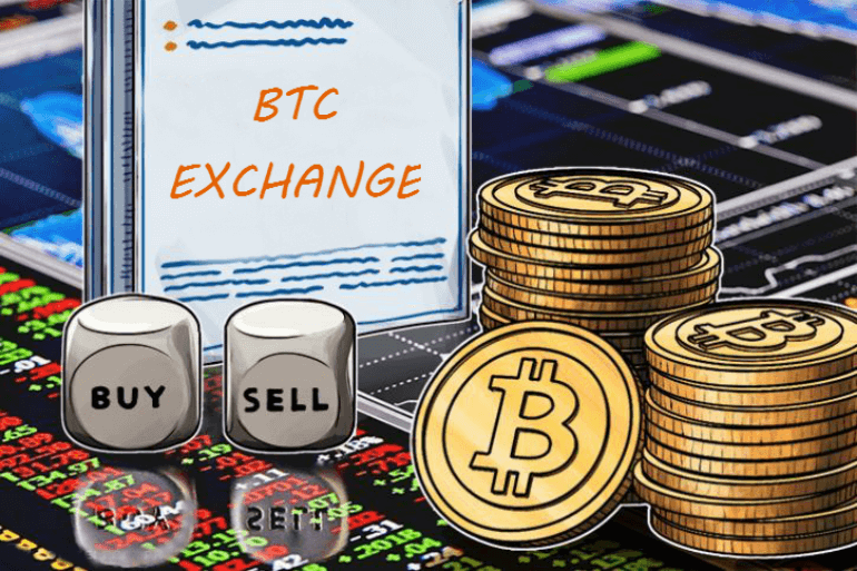 Trade of BTCs at exchange