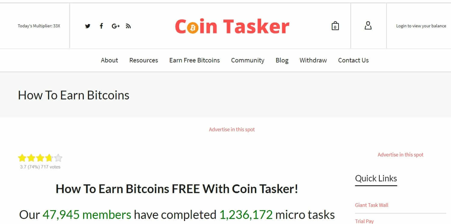 coin tasker