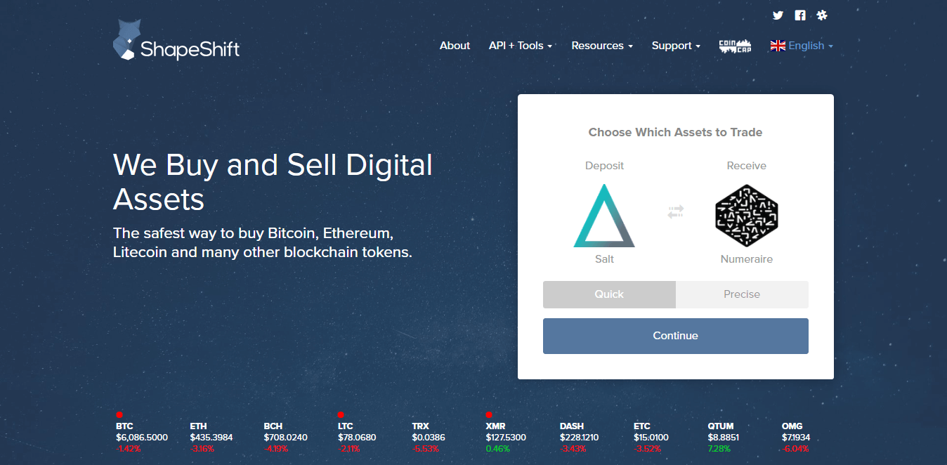 Counterwallet vs 2fa bittrex deposit to hitbtc with key