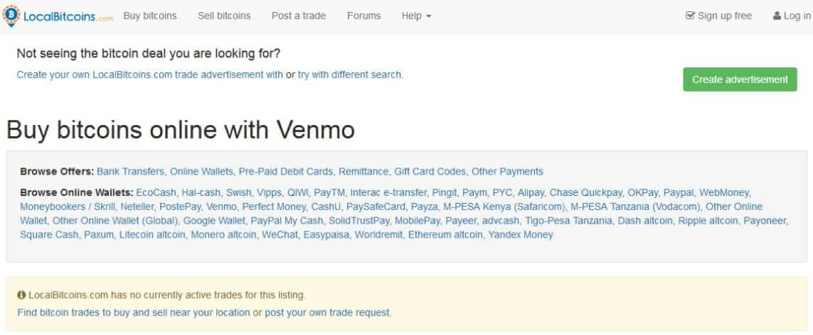 is buying bitcoin through venmo safe