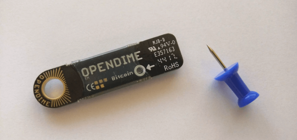 Opendime unsealed